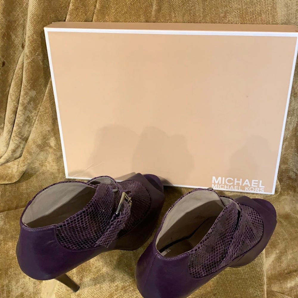 Michael Kors Purple Heels